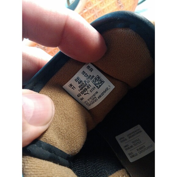 PUMA Suede Peace And Love Flagship Camo Lace Up  Mens Green Sneakers Sz 12 - Picture 6 of 6